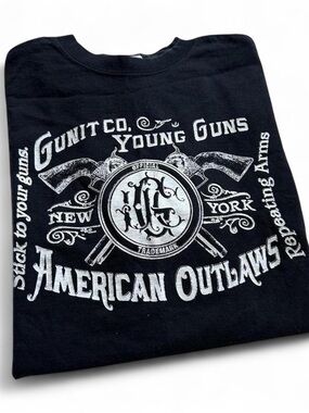 Vintage G-Unit American Outlaws Graphic Tee - Black XL